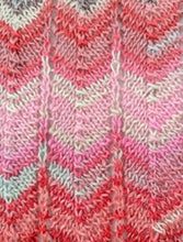 Load image into Gallery viewer, Easy lace scarf Confident beginner knitting kit