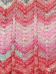 Easy lace scarf Confident beginner knitting kit