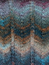 Load image into Gallery viewer, Easy lace scarf Confident beginner knitting kit